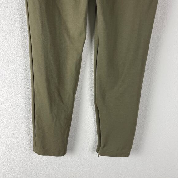 Fabletics 24/7 Skinny Pants Womens Small Green High Rise Side Zip Classic - Picture 12 of 16